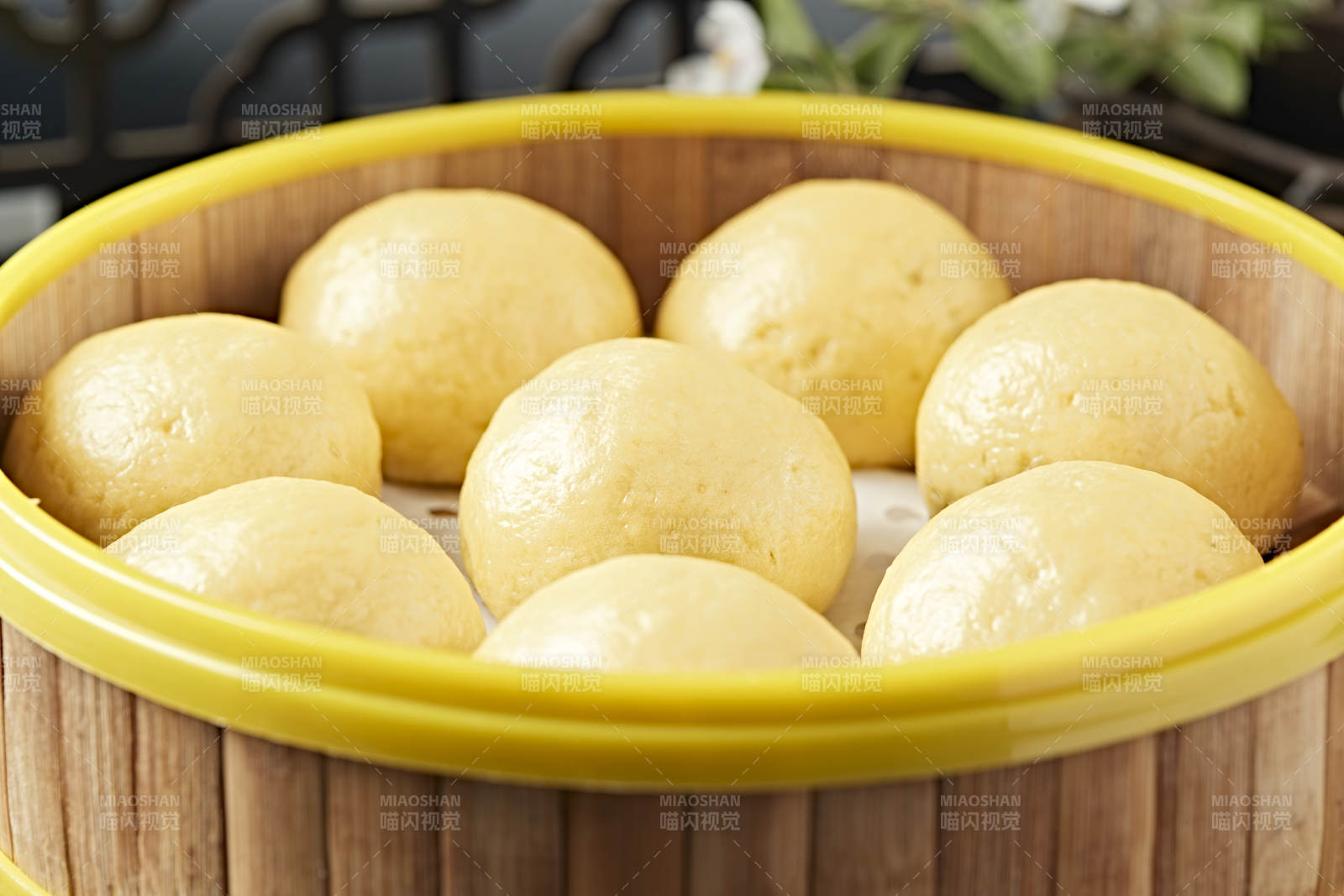 香蒸杂粮菜团图片