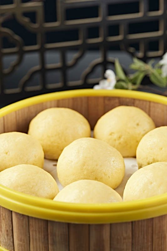 香蒸杂粮菜团图片