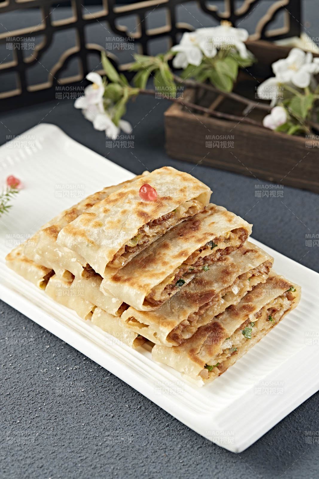 美味香河牛肉烙饼图片