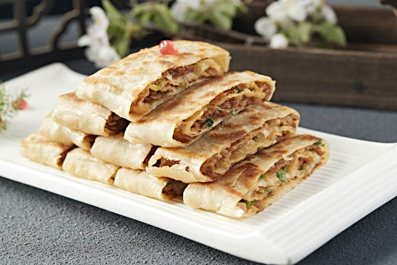 美味香河牛肉烙饼图片