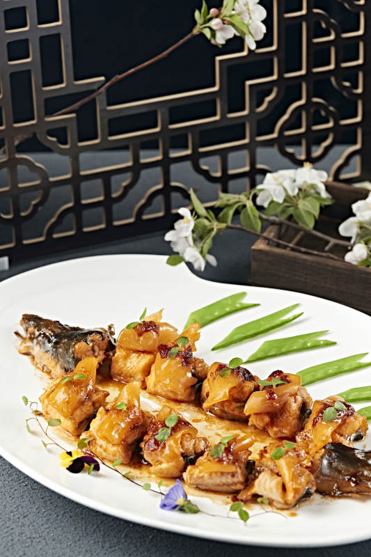 花胶片烧白鳝图片