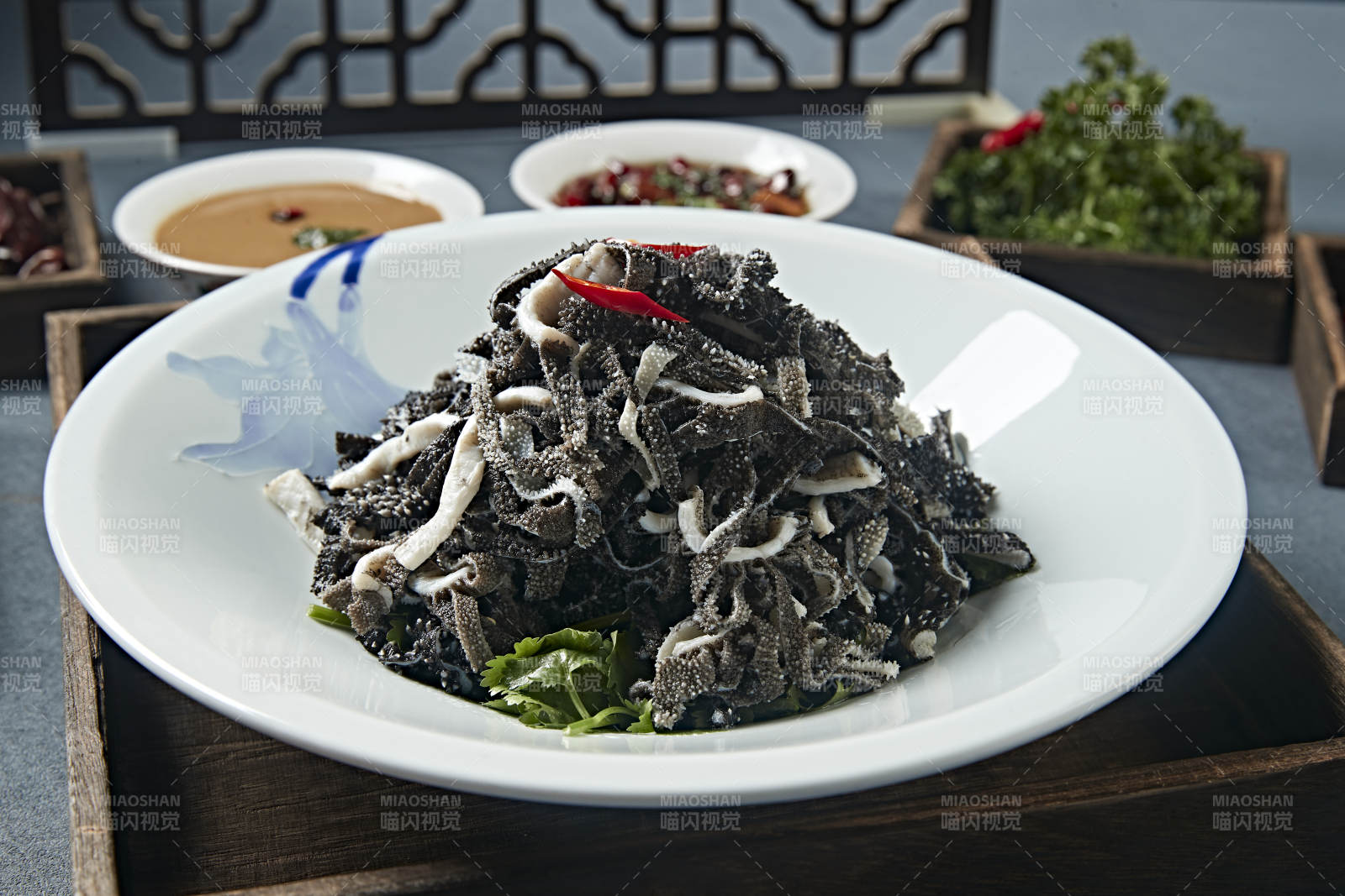 老北京传统美食水爆肚丝图片