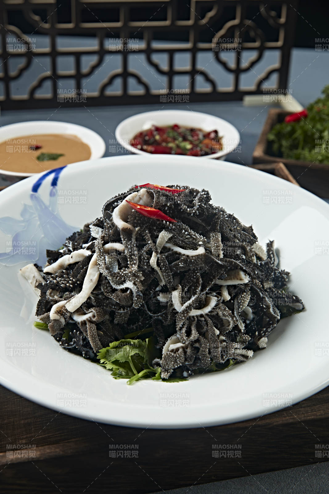 老北京传统美食水爆肚丝图片