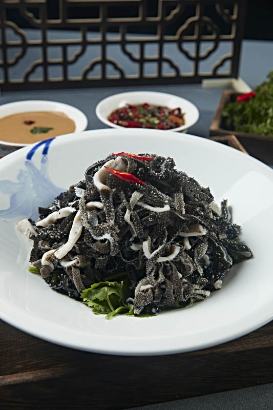 老北京传统美食水爆肚丝图片