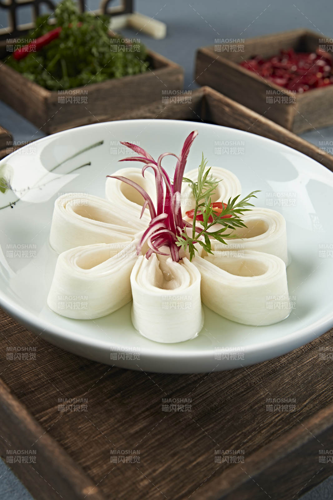 美味凉菜酸汤茭白图片