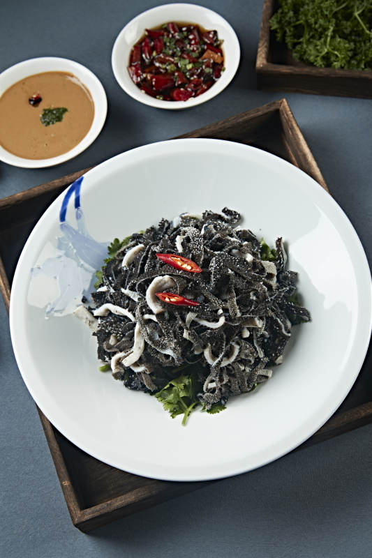 老北京传统美食水爆肚丝图片