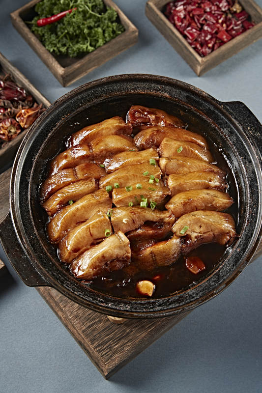 砂锅酱香焗鳕鱼图片