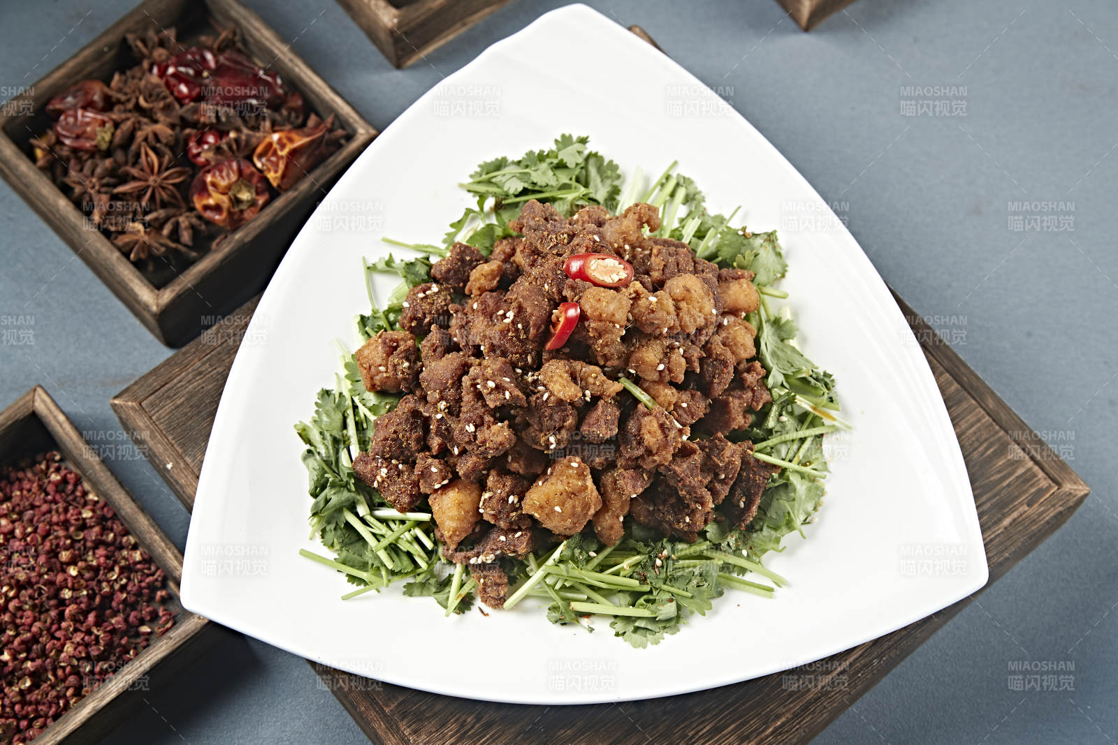 美味孜然烧羊肉图片