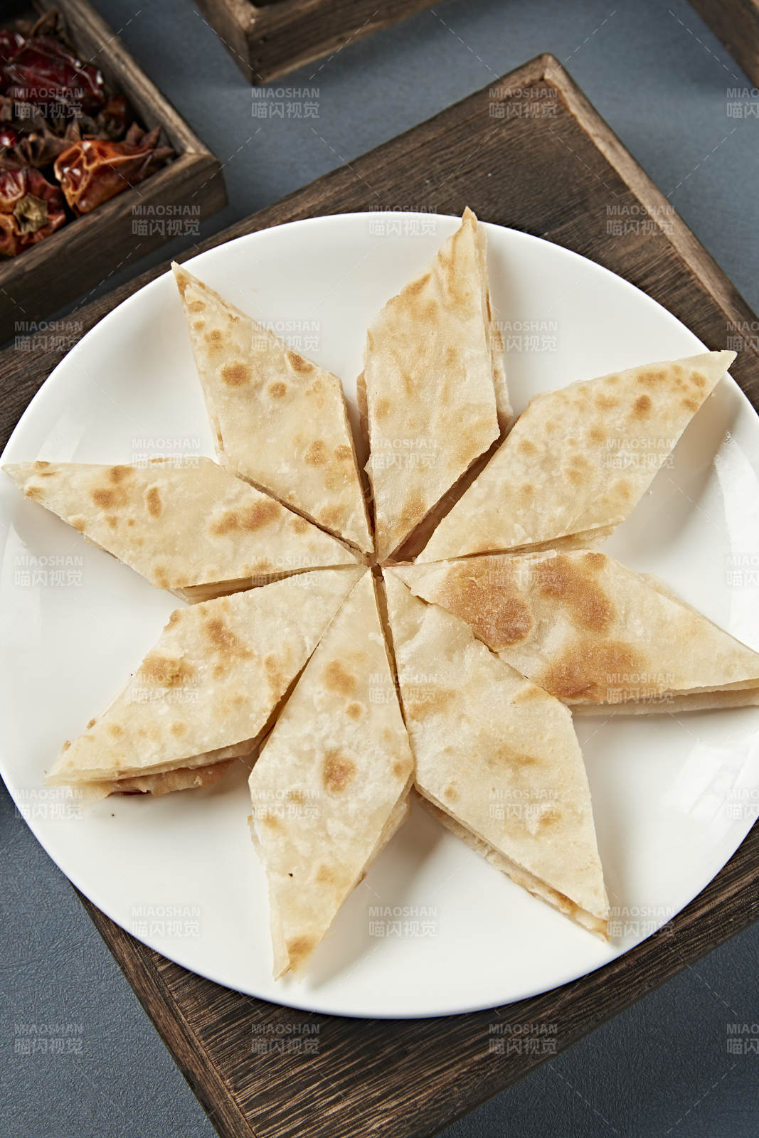 美味的手工家常烙大饼图片