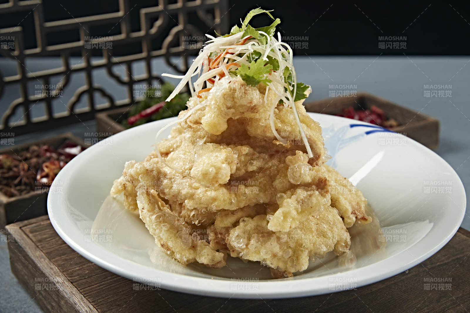 东北名菜干炸锅包肉图片