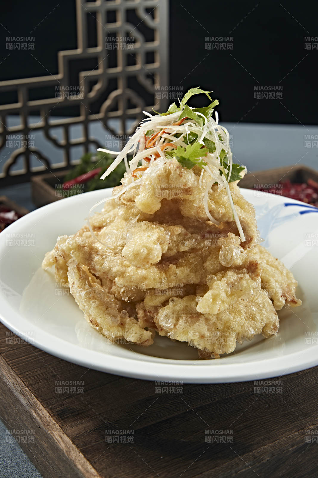 东北名菜干炸锅包肉图片