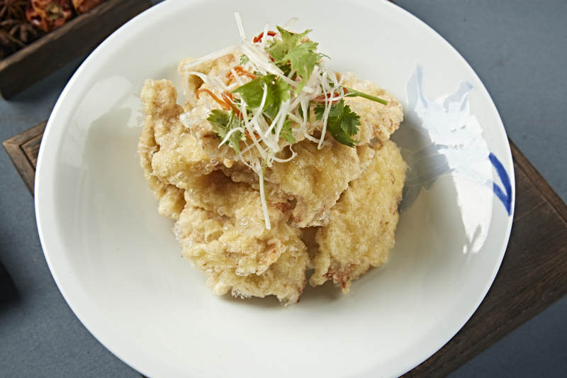 东北名菜干炸锅包肉图片