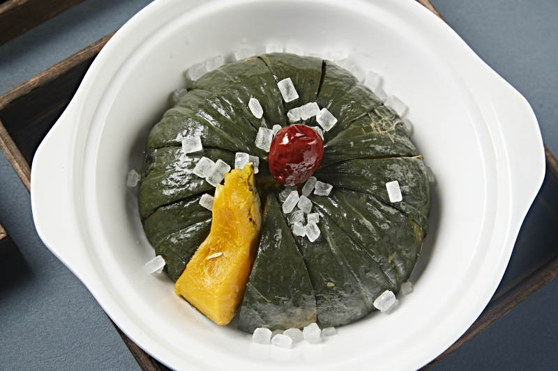 蜜枣砂锅焗金瓜图片