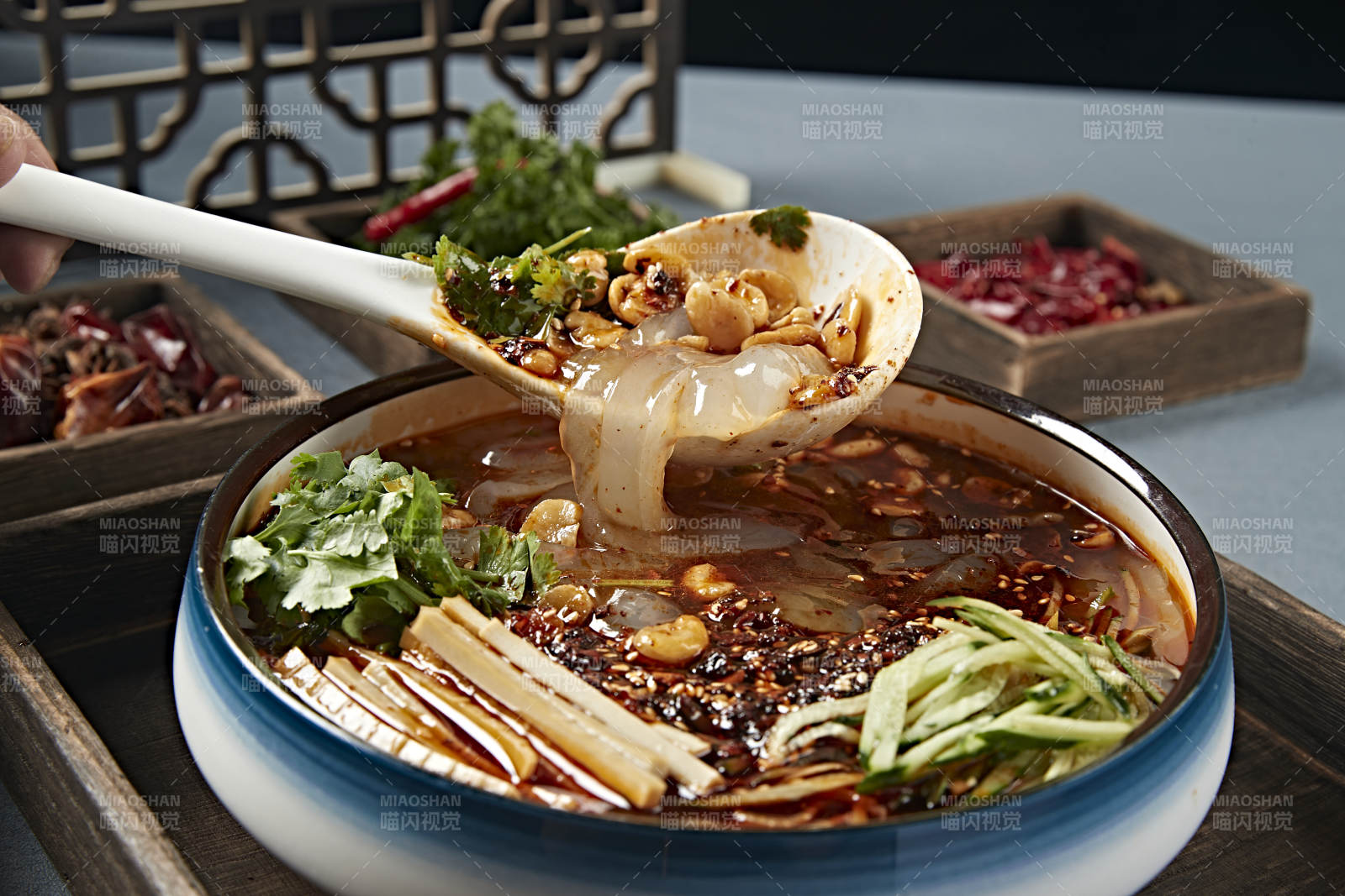 山西大同特色浑源凉粉图片