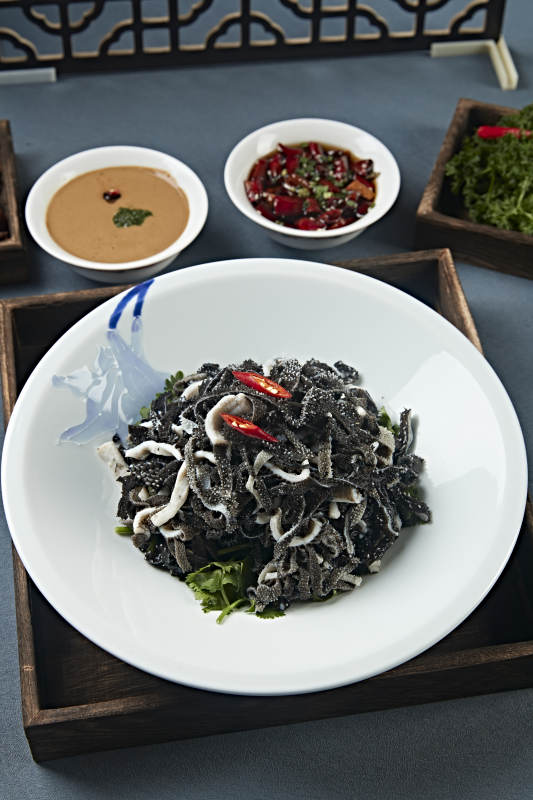 老北京传统美食水爆肚丝图片