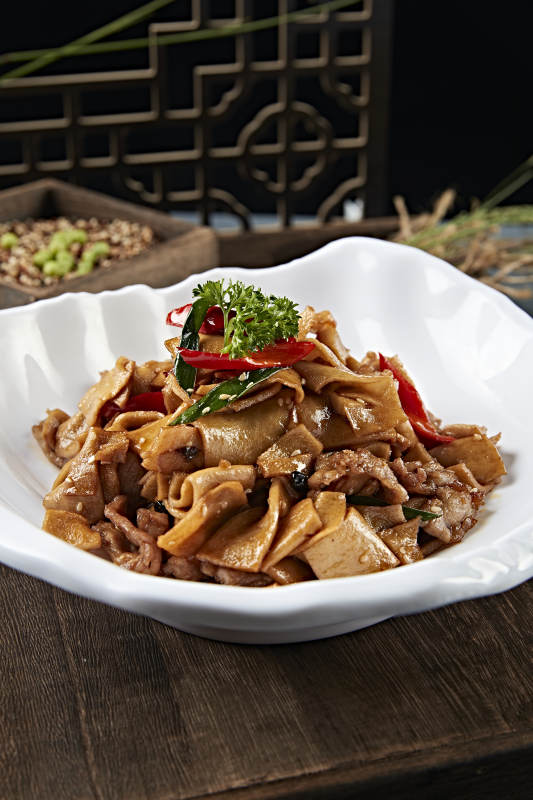 锅巴杭椒小炒肉图片