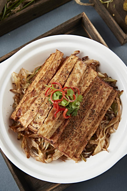 砂锅葱香藜麦焗马牙长山药图片