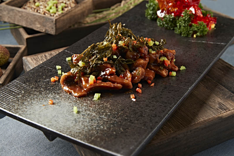 酱烧龙井脆肉皖鱼肉条图片