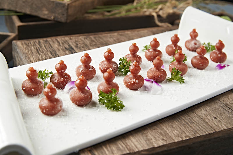 冰鲜山楂带黄糕图片