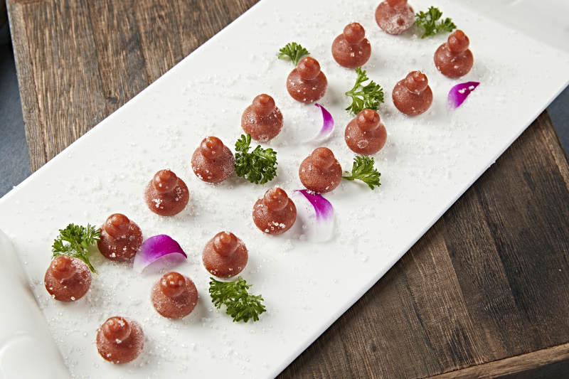 冰鲜山楂带黄糕图片