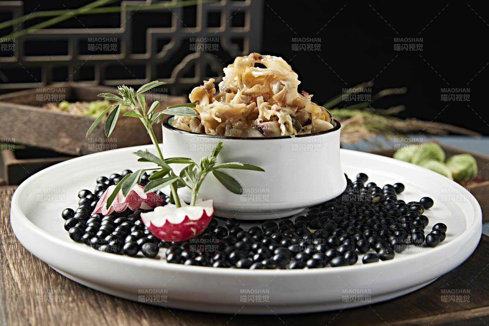 美味凉菜小海鲜温拌螺肉图片