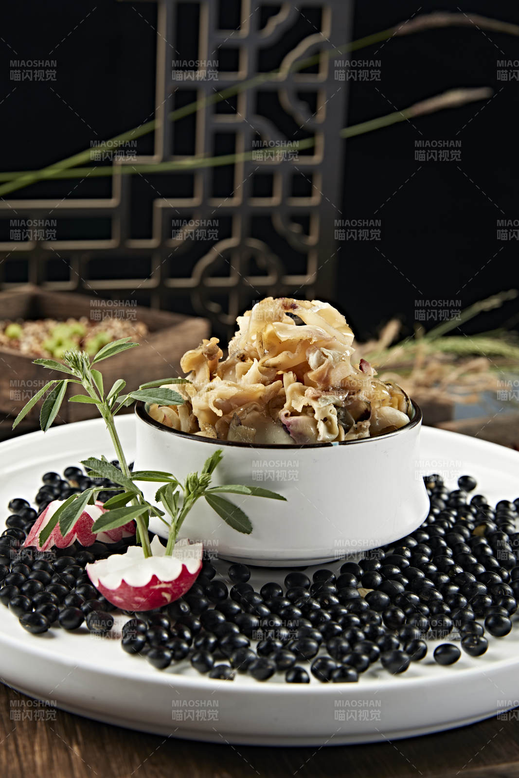 美味凉菜小海鲜温拌螺肉图片