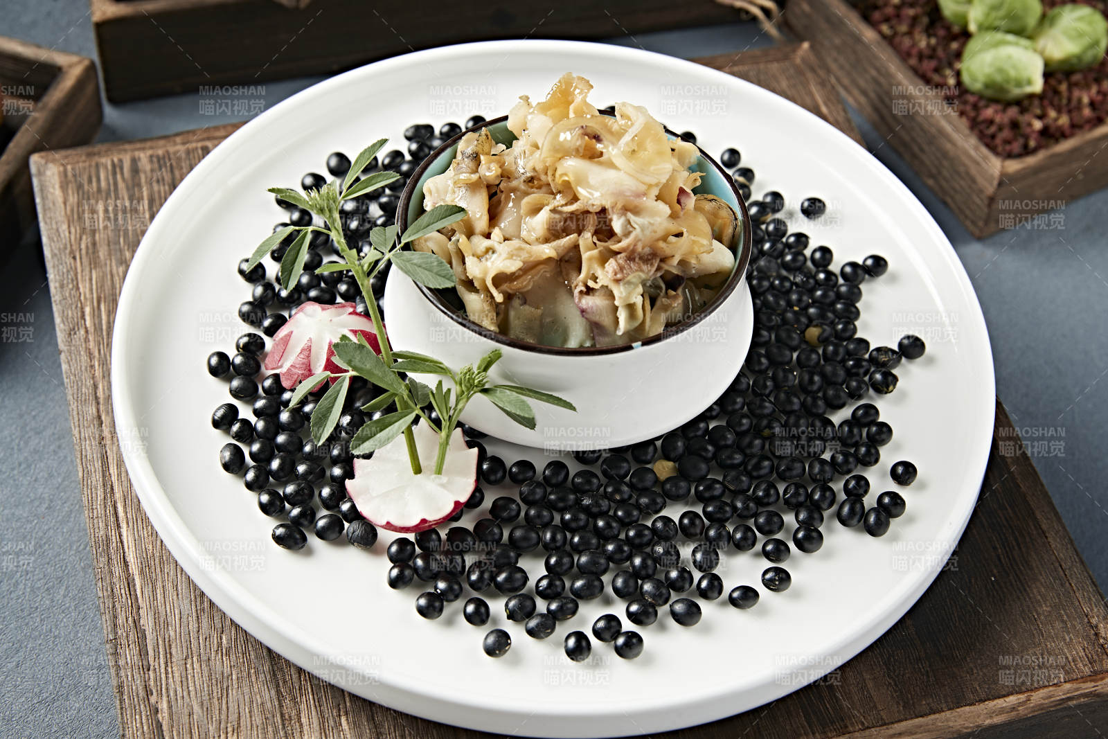 美味凉菜小海鲜温拌螺肉图片