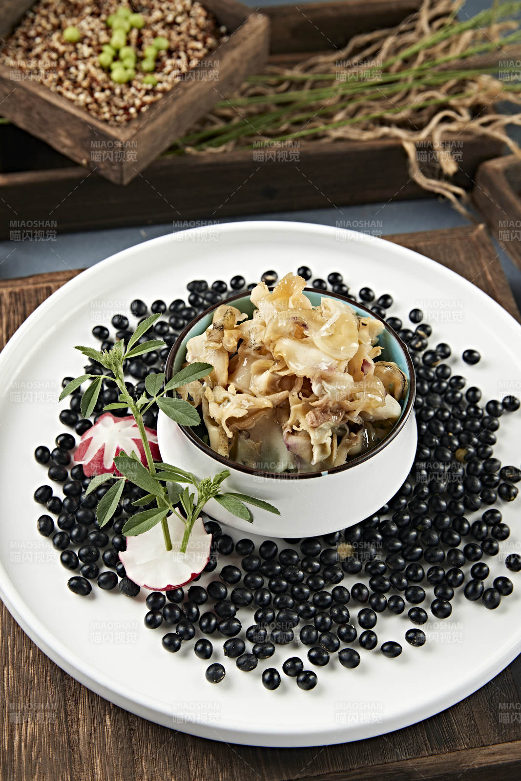 美味凉菜小海鲜温拌螺肉图片