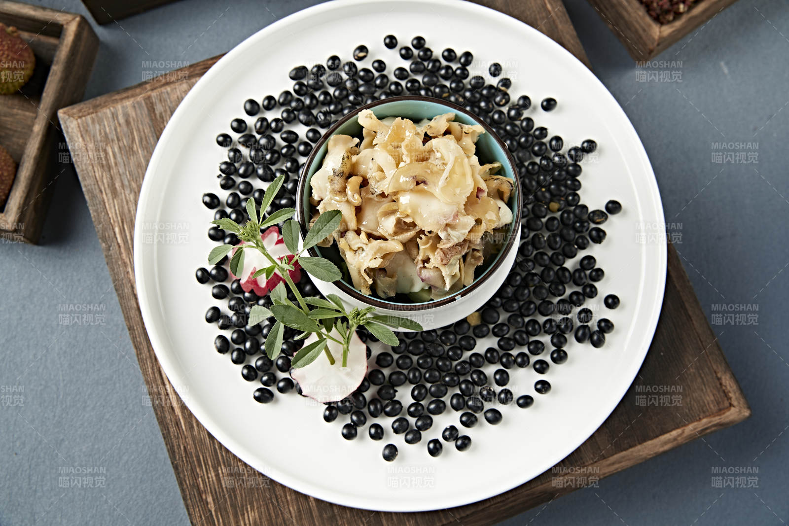 美味凉菜小海鲜温拌螺肉图片