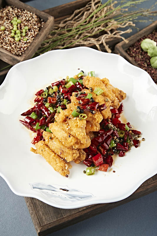 麻辣炸鸡翅图片