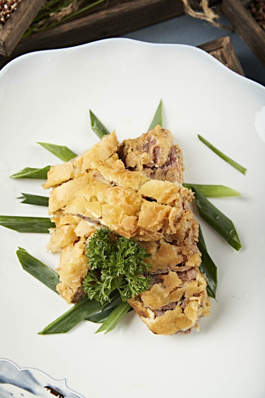 香炸牛肋脱骨肉图片