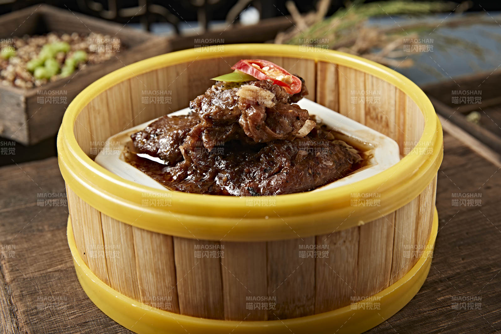 港式茶餐香蒸小排骨图片