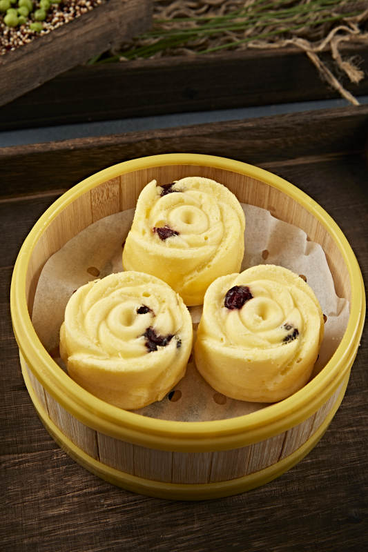 香蒸蓝莓蛋糕图片