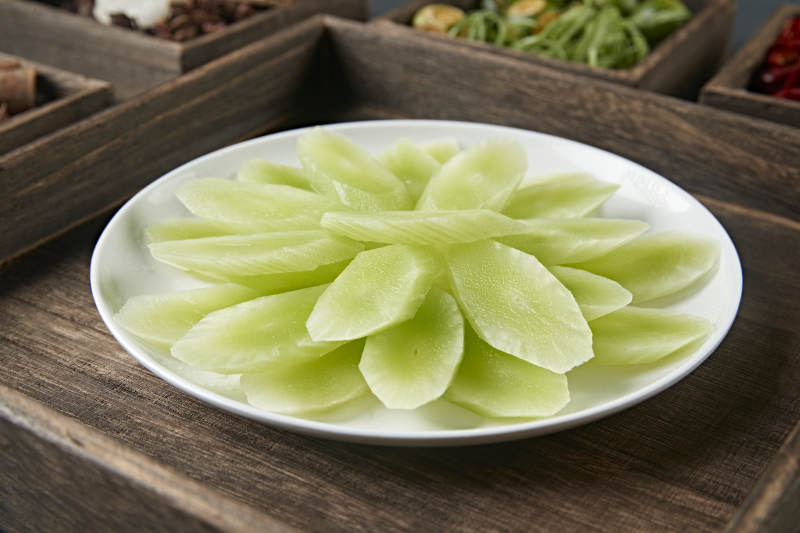 火锅食材新鲜莴笋图片