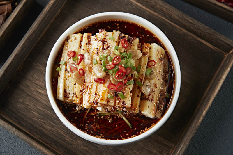 浇汁山西大同小媳妇凉粉图片