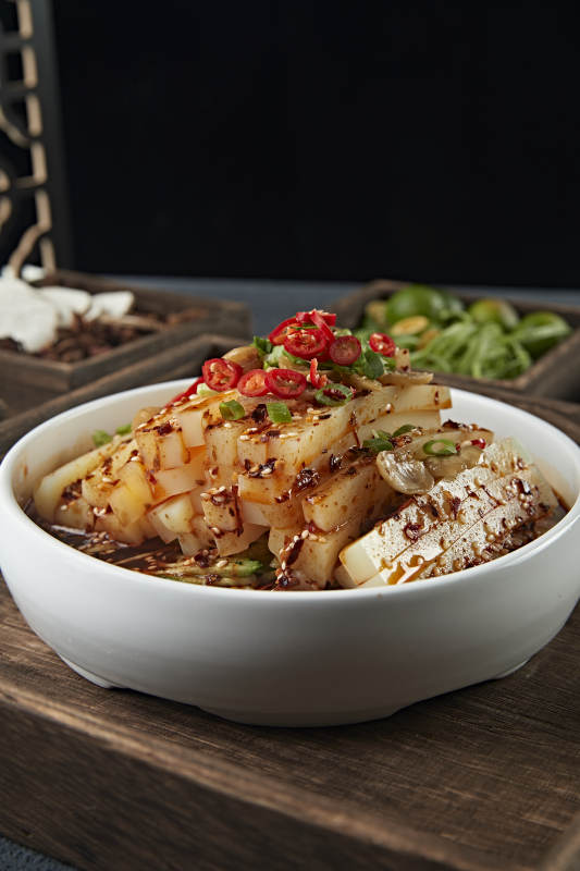 浇汁山西大同小媳妇凉粉图片