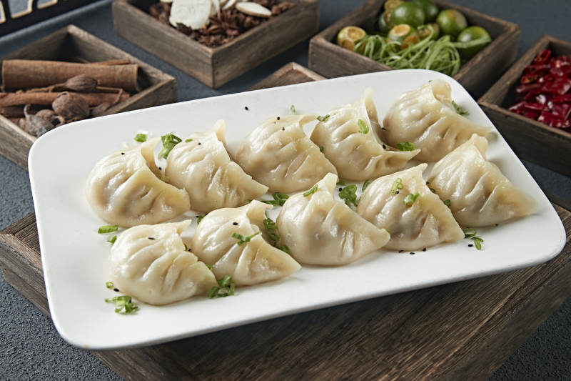 蒙古族没事羊肉蒸饺图片