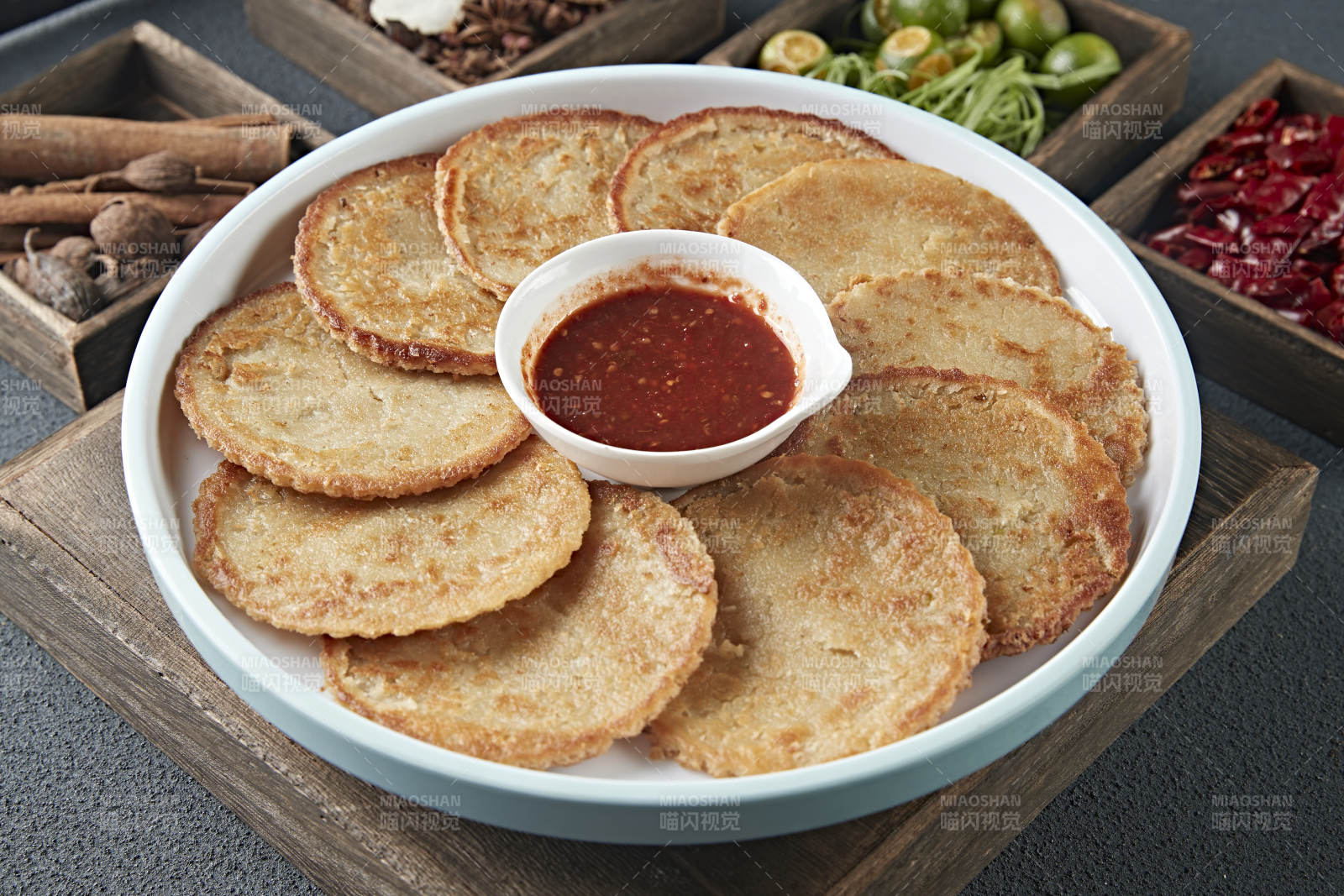 美味油煎土豆泥饼图片