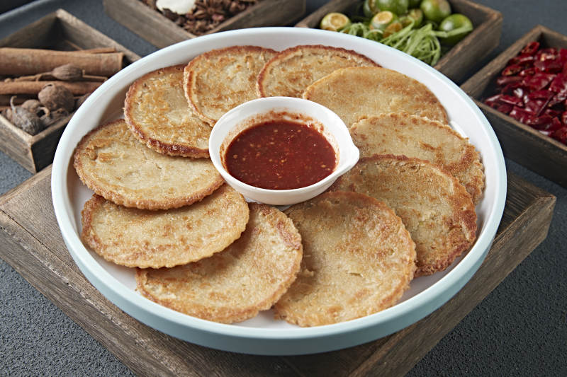 美味油煎土豆泥饼图片