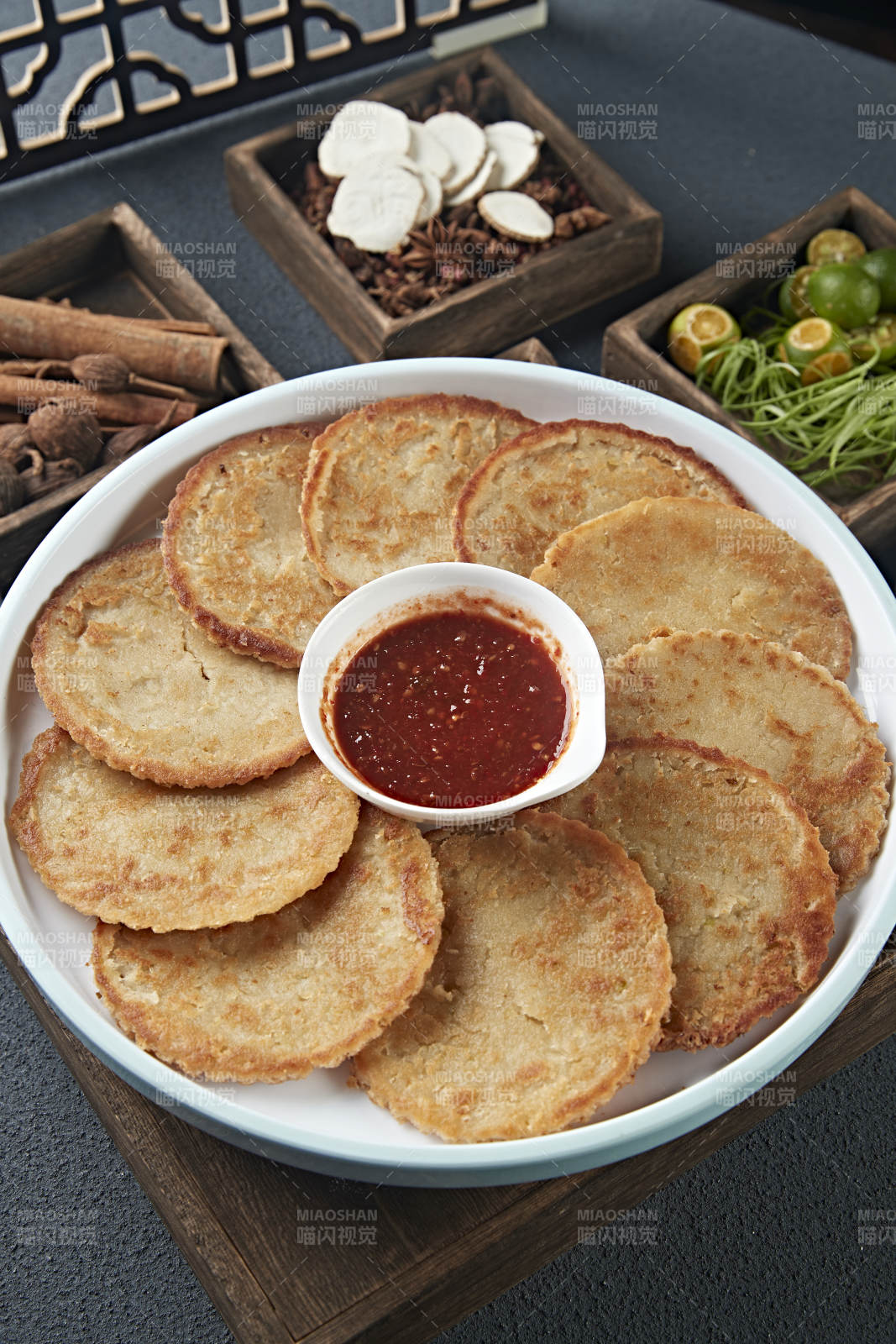 美味油煎土豆泥饼图片