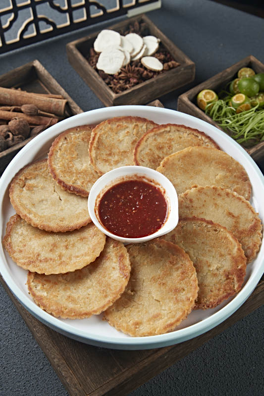 美味油煎土豆泥饼图片