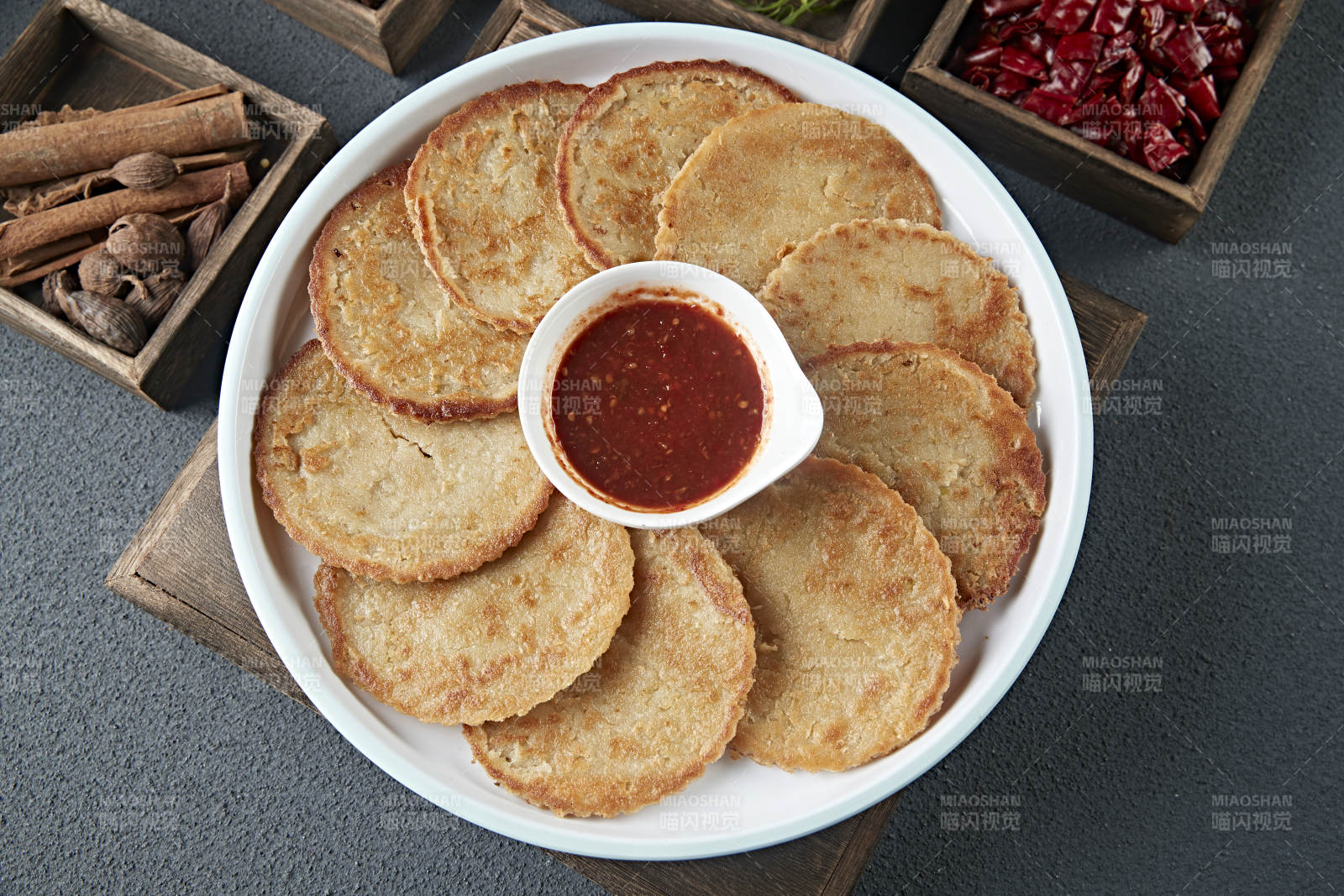 美味油煎土豆泥饼图片