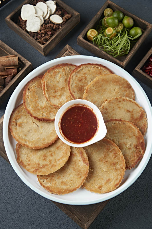 美味油煎土豆泥饼图片