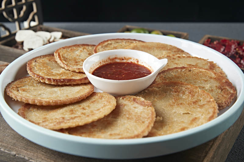 美味油煎土豆泥饼图片