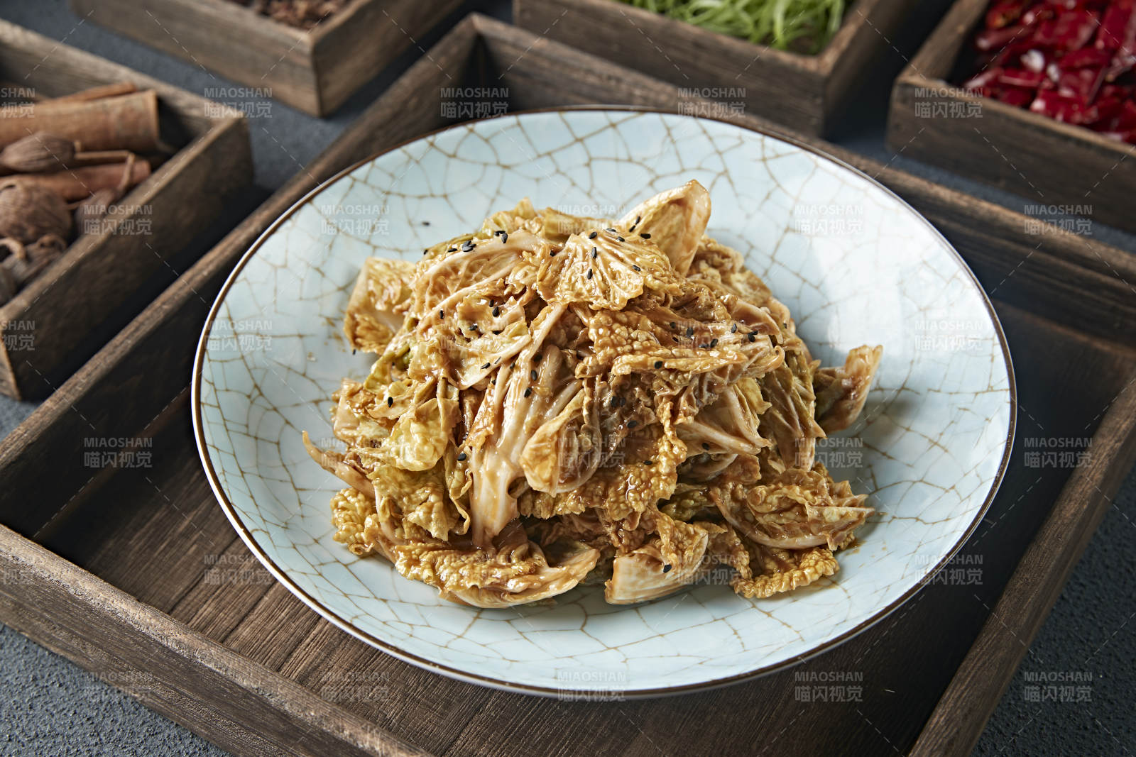 老北京风味美食乾隆白菜图片