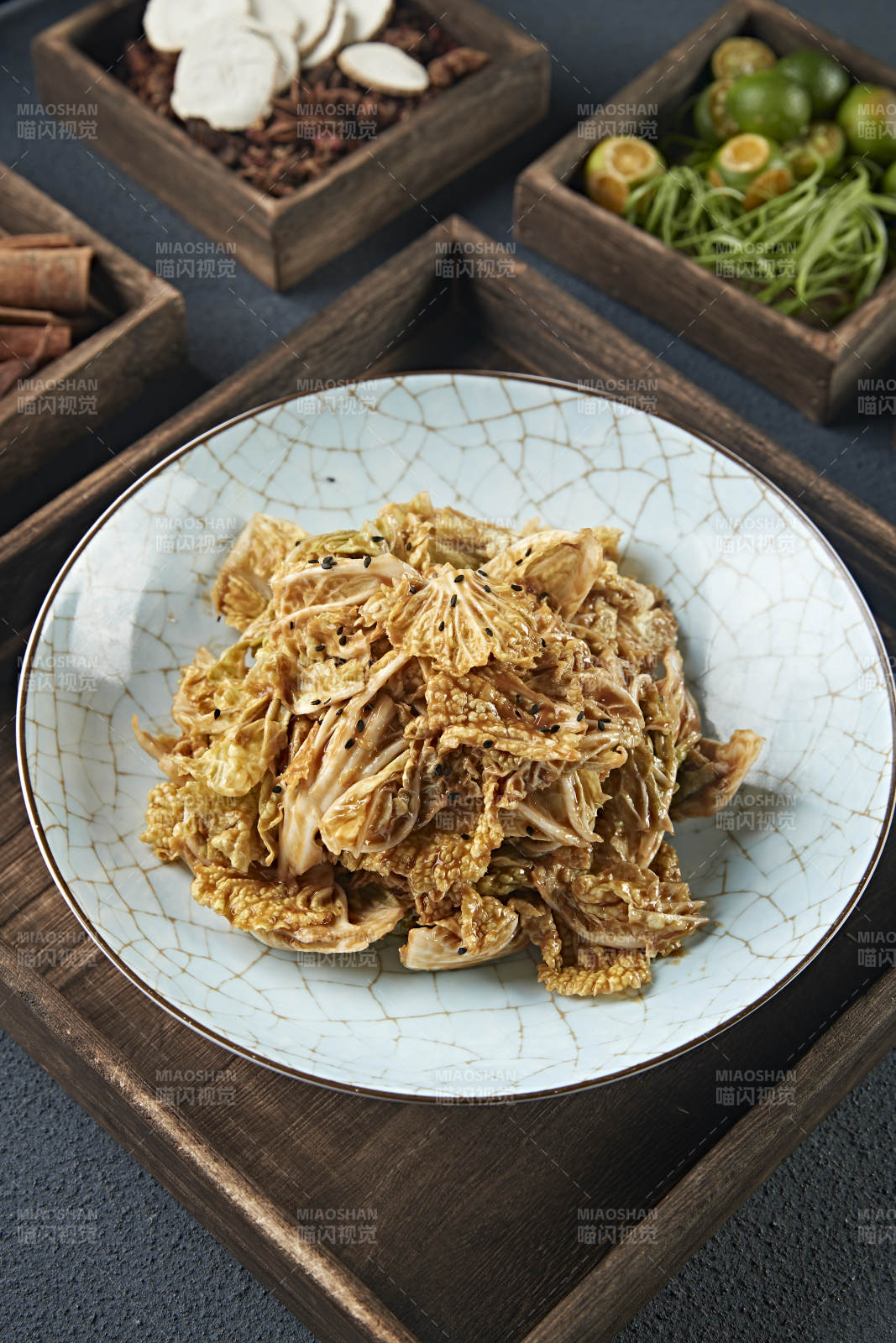 老北京风味美食乾隆白菜图片