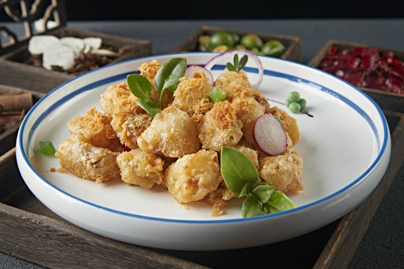 咸蛋黄肉松焗南瓜图片