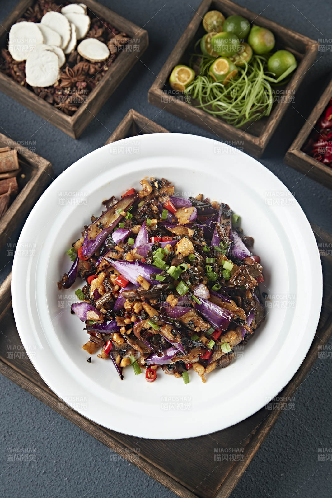 肉沫蒜香烧茄子图片