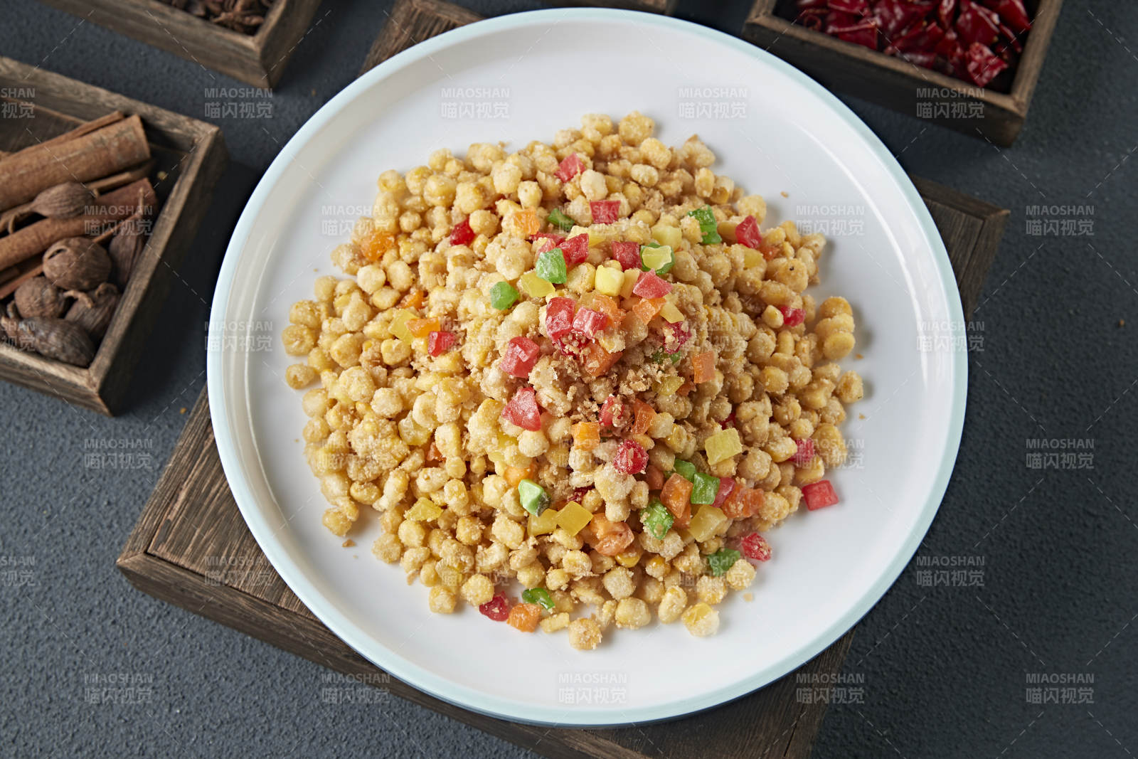 蜜饯果脯金沙甜玉米图片