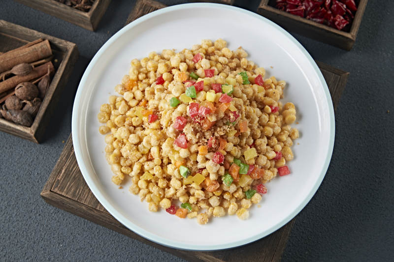 蜜饯果脯金沙甜玉米图片